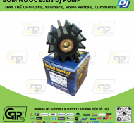 DJ Pump 08191201 Impeller / Cánh Bơm Cao Su , DJ 08-19-1201, Jabsco 18958-0001; Sherwood 17000K, CEF
