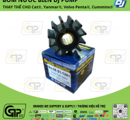 DJ Pump 08211201 Impeller / Cánh Bơm Cao Su  Volvo Penta 230A, AQ120, AQ165, MD1105, BB140A, AQD21, 