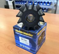 087-1201 DJ Pump Impeller; Replaces Jabsco 14346-0001