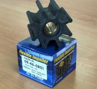09-46-0801 DJ Pump Impeller; Replaces Jabsco 4598-0001; Volvo 818680