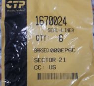 1670024 SEAL-LINER  parts 12H, 12M 2, 12M 3, 12M 3 AWD, 140M, 140M 2, 140M 3, 140M 3 AWD, 160M, 160M