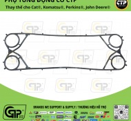 CTP (Costex) 2027536 Heat Exchanger End Plate Gasket / Đệm Làm Kín Sinh Hàn Nước Làm Mát Dạng Tấm C1