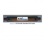 212 AA-05C -- 2x12 STANDARD OIL COOLER, COPPER,3/8