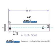 440 Chrysler Heat Exchanger