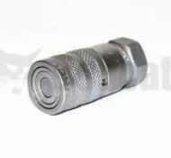 Flat Faced Female Coupler, 1/4