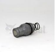 Male Flat Face Coupler, 3/8 inch, 4BD4FH coupler block, 7246798