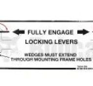 Bob-Tach® Operation Decal, 6561383