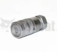 Flat Faced Female Coupler, 1/4