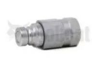 Flat Faced Male Coupler, 1/4